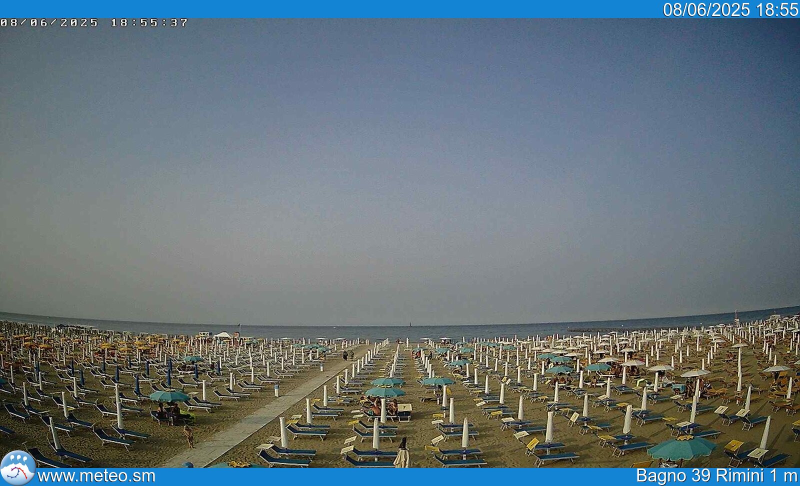 Webcam Rimini, Lido - Meteo.sm